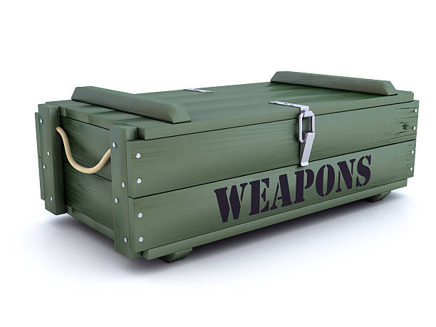 green-weapons-crate-picture-id588254388