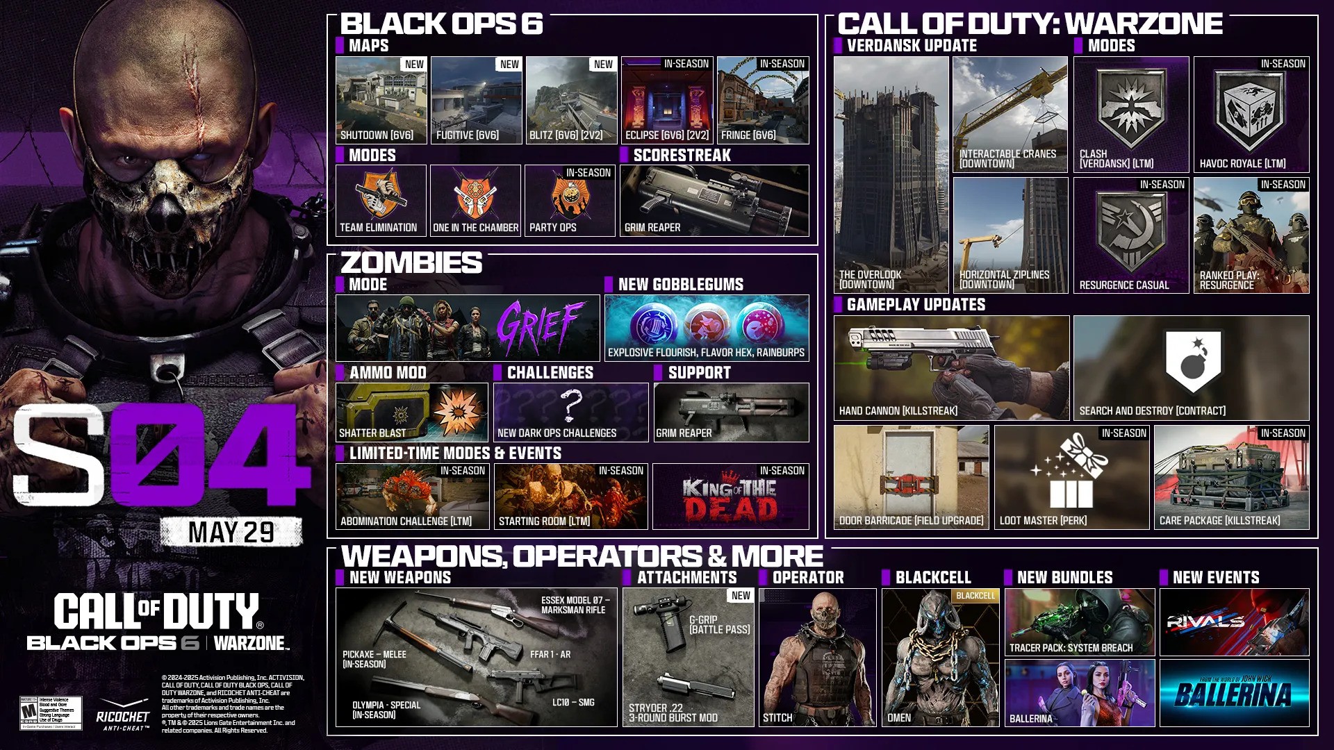 Call of Duty: Black Ops 6 en Call of Duty: Warzone Season 04: alles wat je moet weten