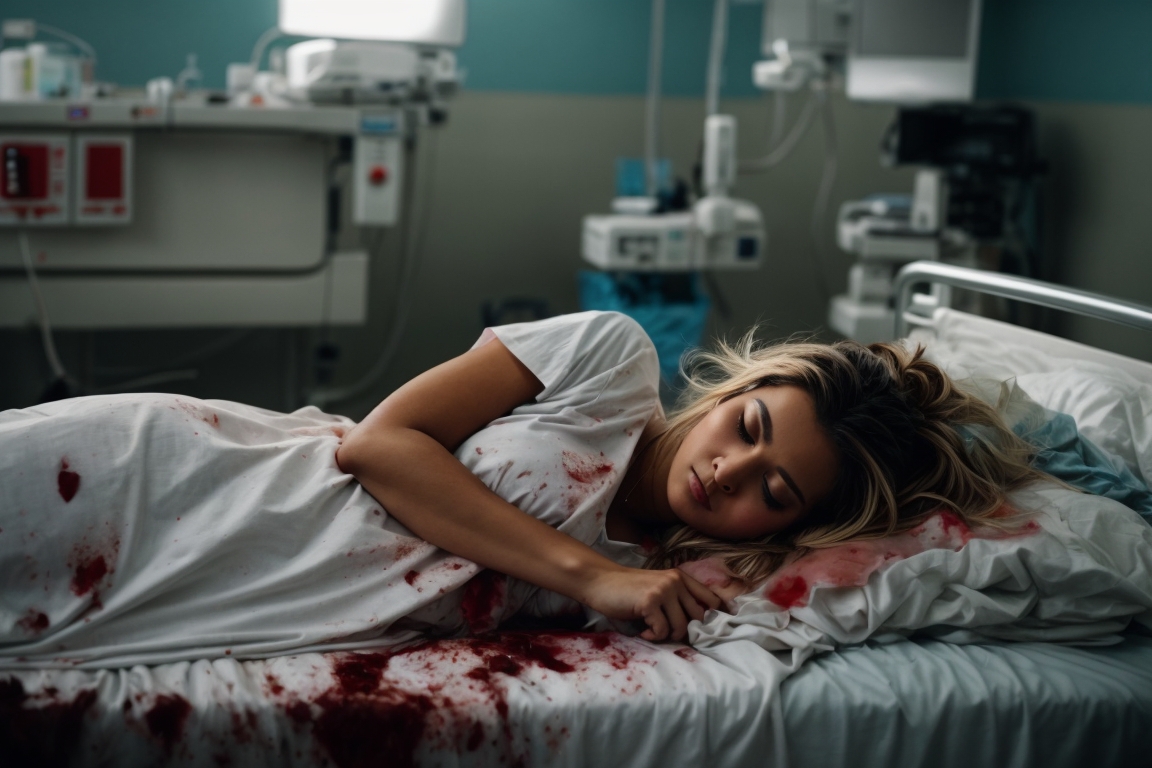 PhotoReal_A_woman_lying_on_a_hospital_bed_Her_belly_is_open_as_2.jpg