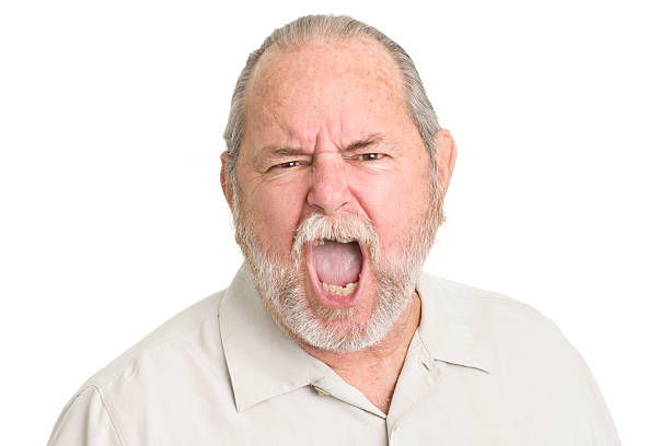 shouting-senior-man-picture-id185105525